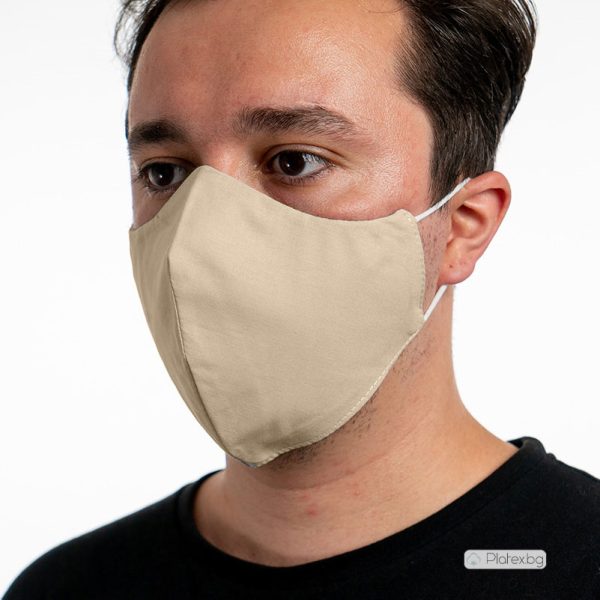 Предпазни маски за лице Professional Бежово 2