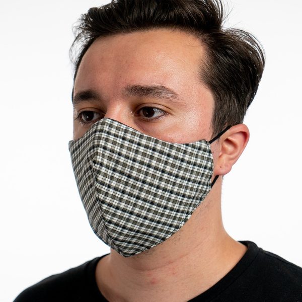 Предпазни маски за лице Professional Ретро кафяво 2