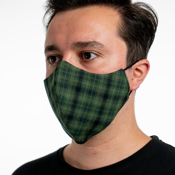 Предпазни маски за лице Professional Ретро зелено 2