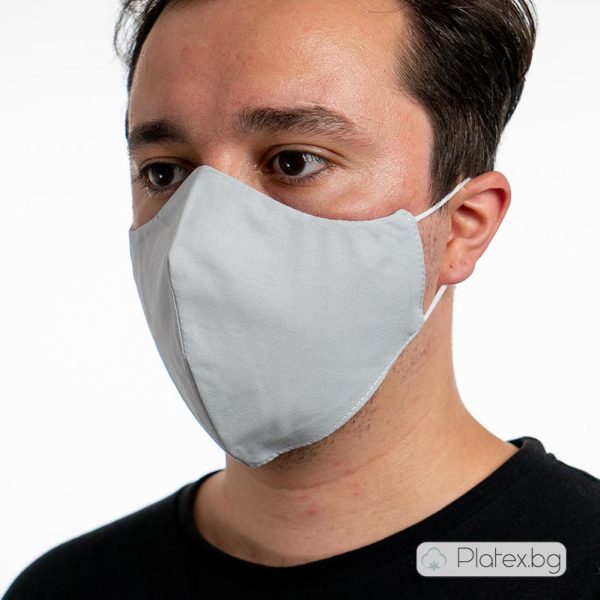 Предпазни маски за лице Professional Сиво 2