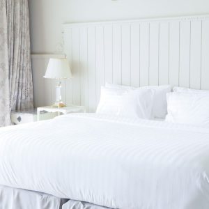 Бяло – Спално бельо Памучен сатен